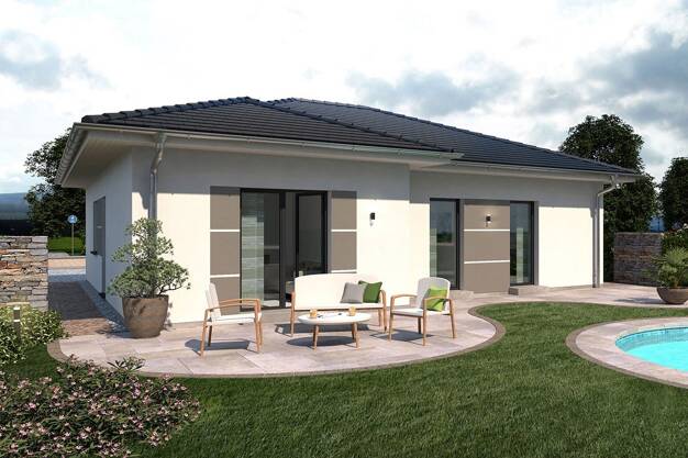 Bungalow zum Kauf 579.529 € 4 Zimmer 116,4 m² 485 m² Grundstück Neckarhausen Nürtingen 72622
