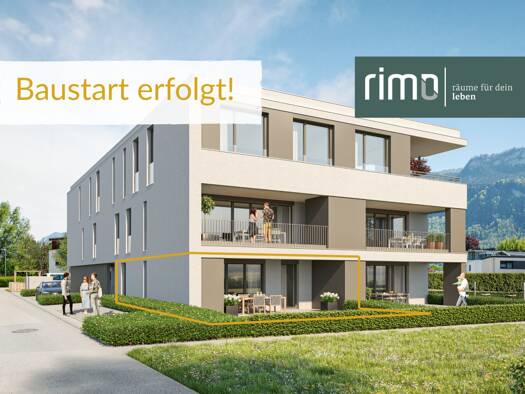 Wohnung zum Kauf - Neubau 469.000 € 3 Zimmer 65,9 m² EG Enderstraße 26 Altach 6844