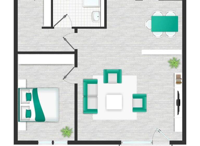 Wohnung zur Miete 1.300 € 2,5 Zimmer 87 m² 3. Geschoss Mitte Sindelfingen 71063