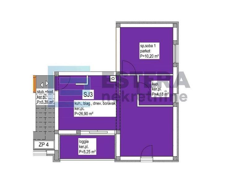 Studio zum Kauf 241.008 € 1 Zimmer 50 m² 2. Geschoss Biograd na Moru