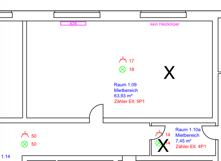 Bürogebäude zur Miete provisionsfrei 230 € 63,9 m² Bürofläche Zossen 1 Zossen Wünschendorf/Elster 07570