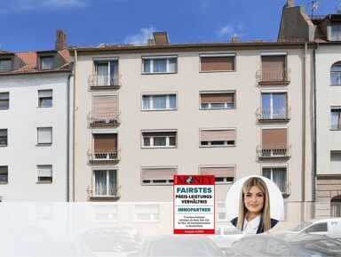 Wohnung zum Kauf 200.000 € 3 Zimmer 65 m² 2. Geschoss Eberhardshof Nürnberg 90429