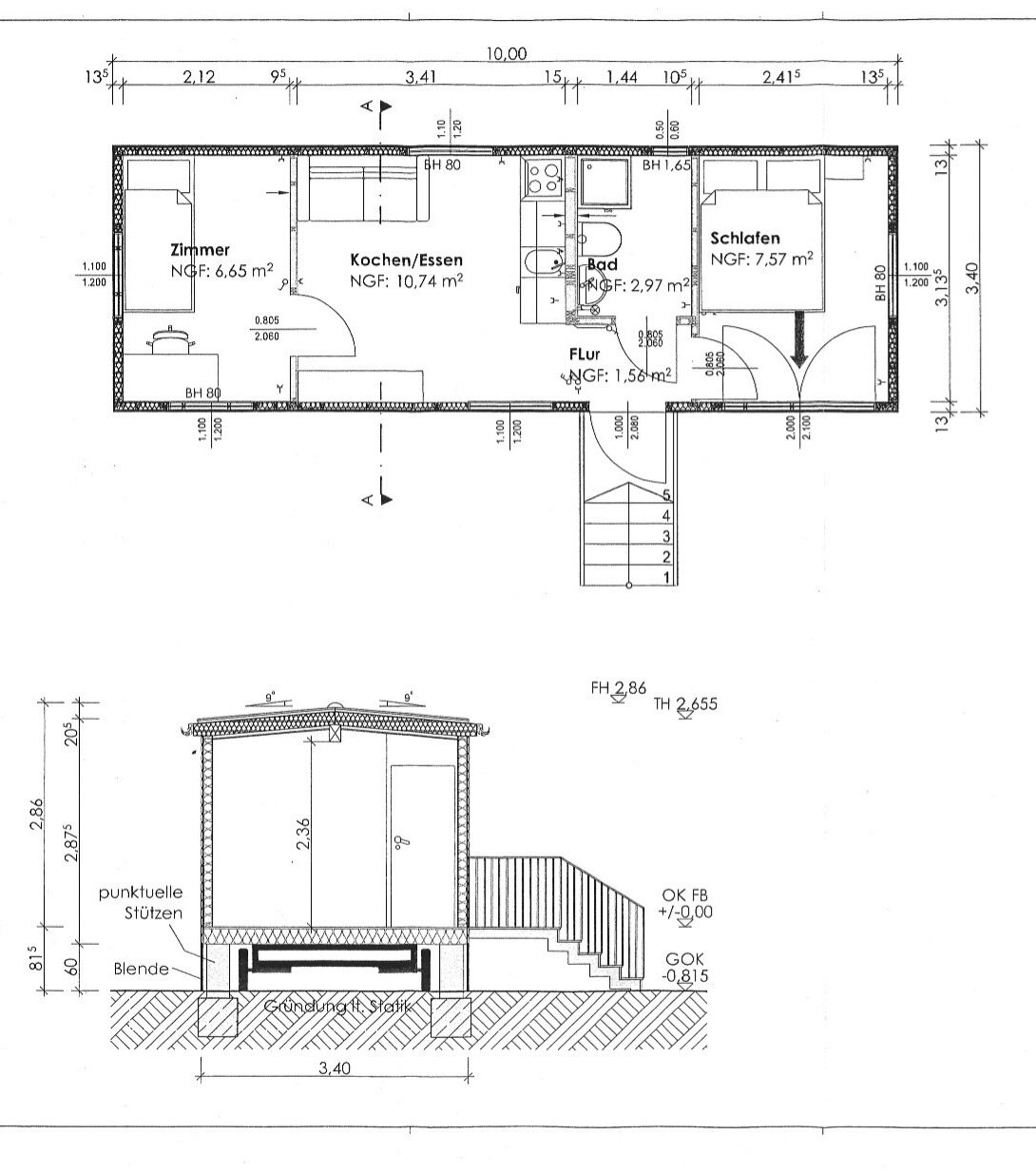 Einfamilienhaus zum Kauf 429.900 € 3 Zimmer 111 m²<br/>Wohnfläche 896 m²<br/>Grundstück Hönow Hoppegarten 15366