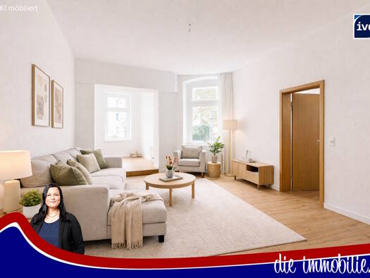 Wohnung zur Miete 750 € 3 Zimmer 95,1 m² Basedowstraße 5 Buckau Magdeburg / Buckau 39104