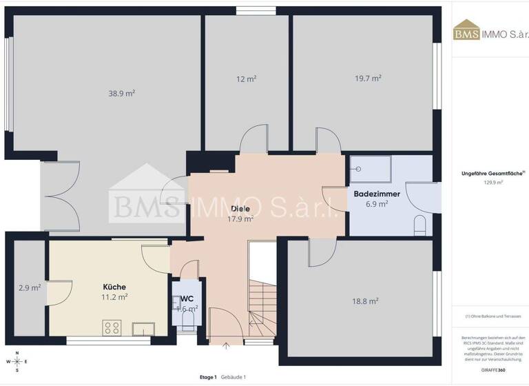 Einfamilienhaus zum Kauf 549.000 € 4 Zimmer 130 m² 1.105 m² Grundstück Bitburg 54634