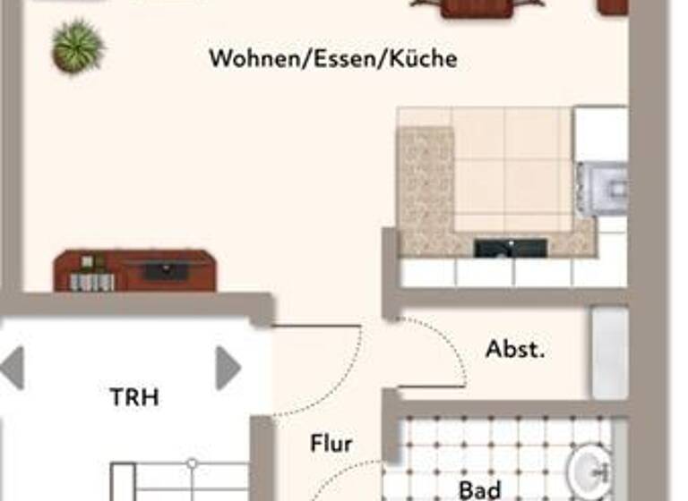 Wohnung zum Kauf - Erstbezug provisionsfrei 288.100 € 2 Zimmer 67 m² 1. Geschoss Issum 47661