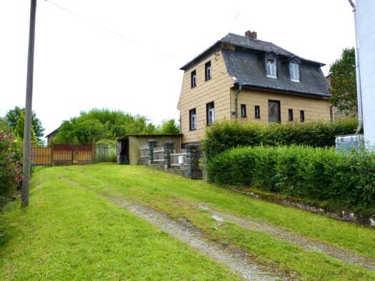 Einfamilienhaus zum Kauf provisionsfrei 39.900 € 5 Zimmer 75 m² 438 m² Grundstück frei ab sofort Greiz Greiz 07973