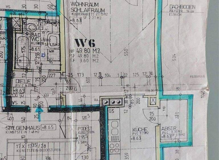 Wohnung zum Kauf 110.000 € 2 Zimmer 3. Geschoss Murau 8850