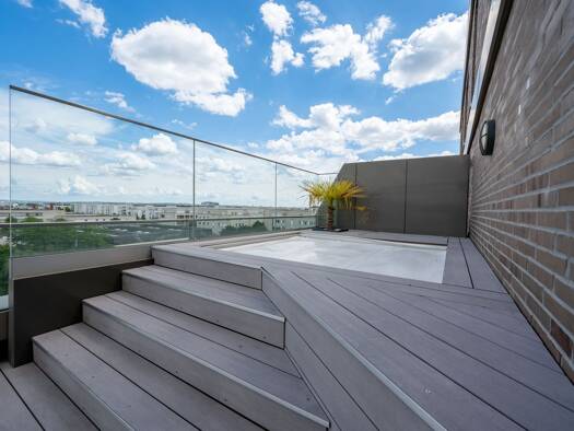 Terrassenwohnung zur Miete 2.250 € 3 Zimmer 109 m² 5. Geschoss Kalbach-Riedberg Kalbach-Riedberg 60438