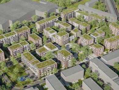 Wohnung zur Miete - Erstbezug 2.368 € 1 Zimmer 148 m² EG frei ab sofort Am Gatherhof 41D Rath Düsseldorf 40472