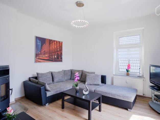 Wohnung zur Miete Wohnen auf Zeit 1.399 € 4 Zimmer 85 m² frei ab sofort Burghausen-Rückmarsdorf Leipzig 04178