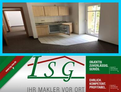 Wohnung zur Miete 350 € 2 Zimmer 39,6 m² EG frei ab 01.06.2025 Mittweida Mittweida 09648