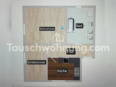 Wohnung zur Miete Tauschwohnung 372 € 2 Zimmer 47 m² Dachgeschoss, 1. Geschoss Münster 48155