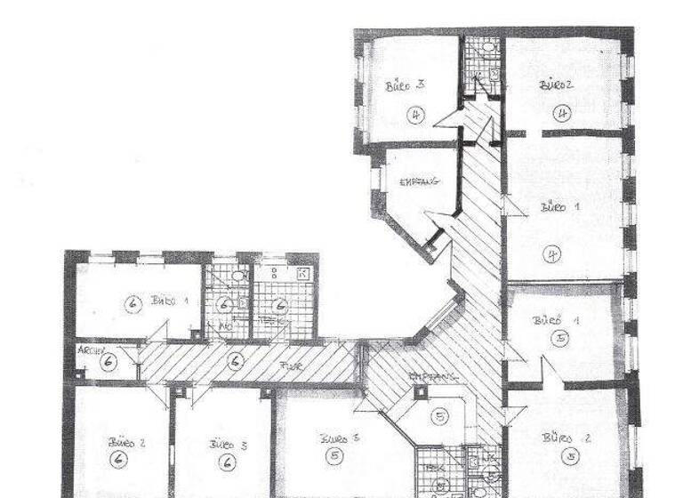 Bürofläche zum Kauf 445.000 € 10 Zimmer 347 m² Bürofläche teilbar von 101 m² bis 136 m² Gerhart-Hauptmann-Platz 1 Kaßberg Chemnitz 09112