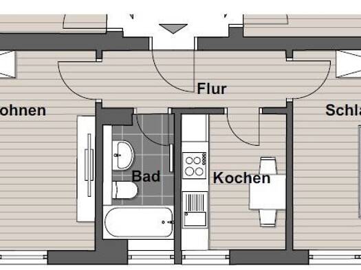 Wohnung zur Miete 550 € 2 Zimmer 48,3 m² 2. Geschoss frei ab 01.08.2026 Kitzingen 97318