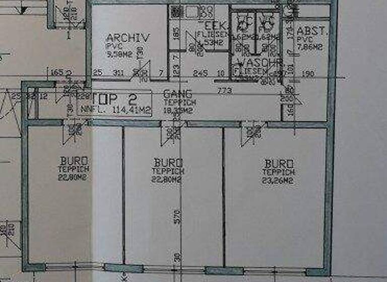 Büro zur Miete 10 € 3 Zimmer Grawatschgasse Wien 1230