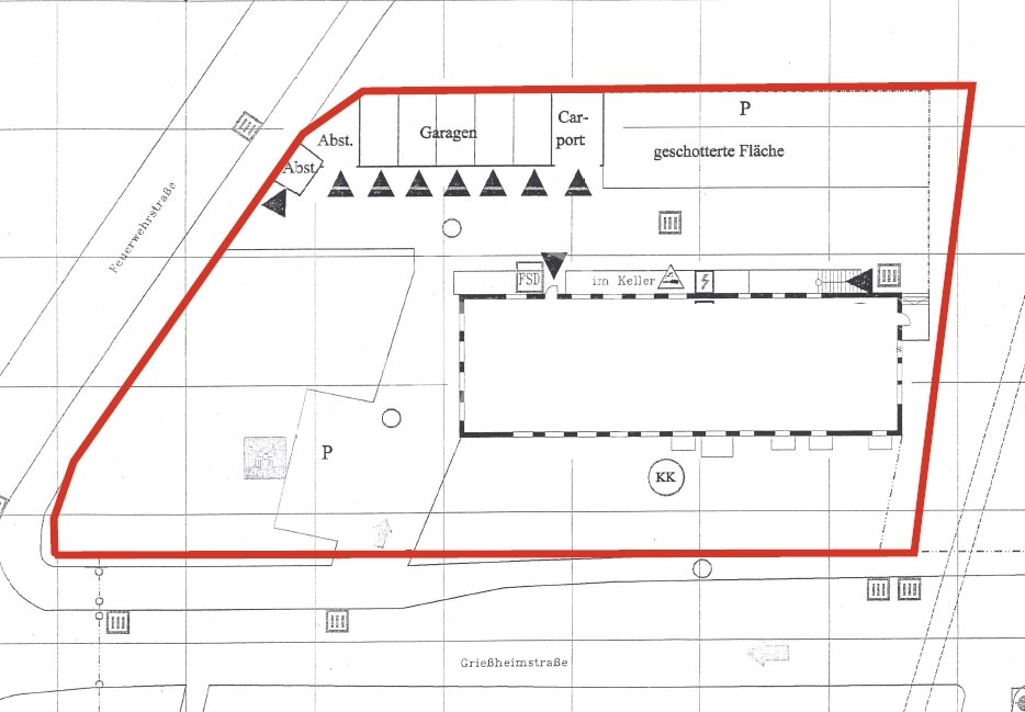 Gewerbegrundstück zum Kauf 2.285 m²<br/>Grundstück Griesheimstraße 8 Bitterfeld Bitterfeld-Wolfen 06749