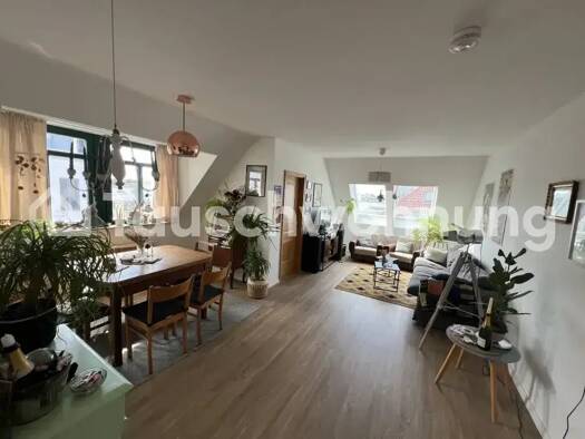 Wohnung zur Miete Tauschwohnung 530 € 2,5 Zimmer 66 m² 4. Geschoss Connewitz Leipzig 04277