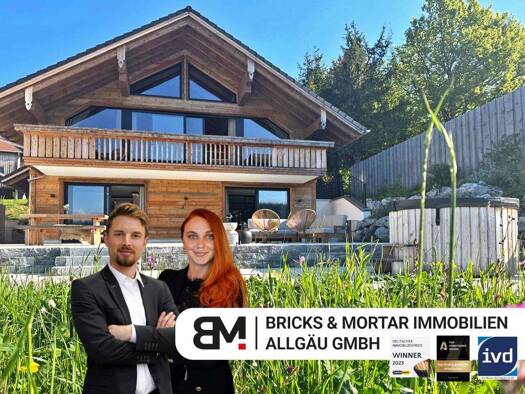 Villa zum Kauf - Erstbezug 3.300.000 € 7 Zimmer 283,1 m² 800 m² Grundstück Weitnau 87480