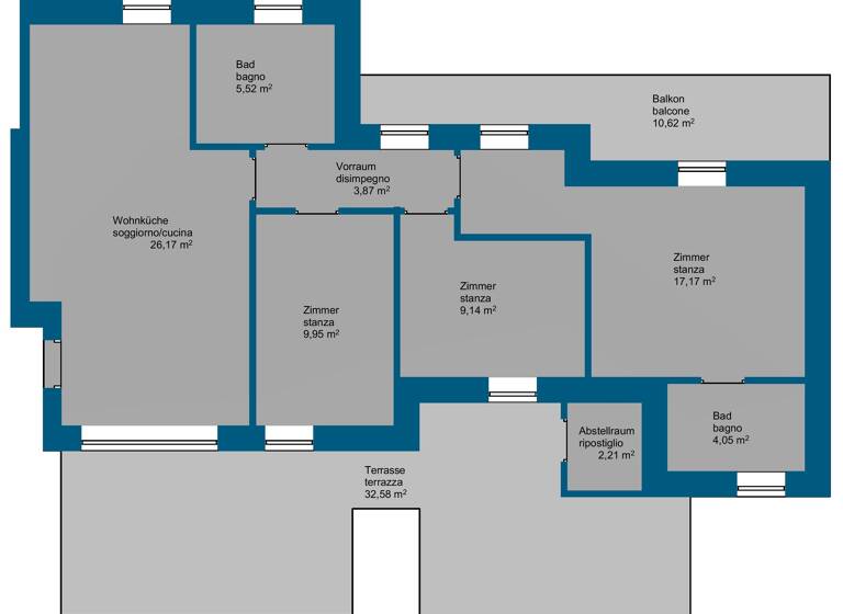 Wohnung zum Kauf - Erstbezug 580.000 € 4 Zimmer 127 m² frei ab sofort Lignano Sabbiadoro