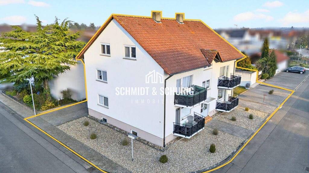 Mehrfamilienhaus zum Kauf 697.000 € 12 Zimmer 349,1 m² 634 m² Grundstück Wiesental Waghäusel / Wiesental 68753