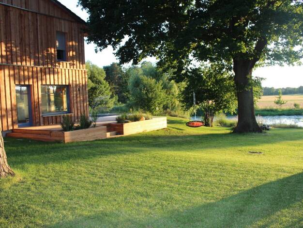 Einfamilienhaus zum Kauf provisionsfrei 1.490.000 € 8 Zimmer 220 m² 2.400 m² Grundstück Am Spreeufer 40 Hangelsberg Grünheide (Mark) 15537