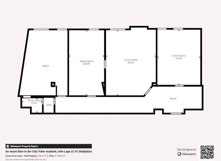 Bürofläche zur Miete 1.700 € 5 Zimmer 125 m² Bürofläche Rungestr. 17 Stadtmitte Rostock 18055