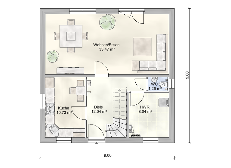 Haus zum Kauf 400.500 € 4 Zimmer 126 m²<br/>Wohnfläche 825 m²<br/>Grundstück ab sofort<br/>Verfügbarkeit Hohenkirchen Hohenkirchen 23968