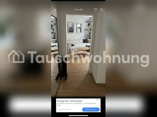 Studio zur Miete Tauschwohnung 530 € 1 Zimmer 50 m² Ost Stuttgart 70188