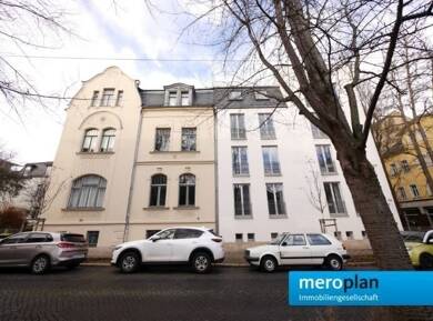 Wohnung zur Miete 420 € 2 Zimmer 45,1 m² Dachgeschoss, 2. Geschoss frei ab 01.09.2025 Prellerstraße 04 Westvorstadt Weimar 99423