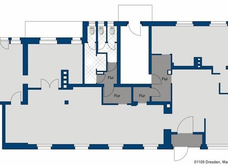 Restaurant zur Miete provisionsfrei 917 € 261,7 m² Gastrofläche Markt 15 Hellerau/Wilschdorf Dresden 01109