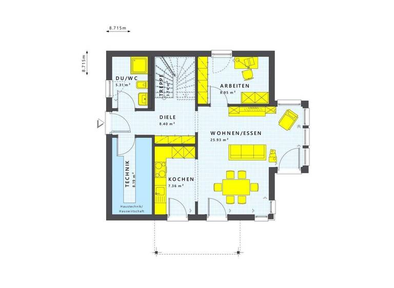 Einfamilienhaus zum Kauf provisionsfrei 511.347 € 4 Zimmer 125 m² 1.700 m² Grundstück Polenz Klipphausen 01665