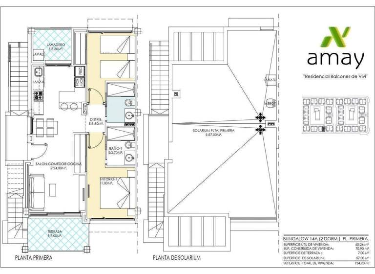 Penthouse zum Kauf provisionsfrei 290.000 € 4 Zimmer 70 m² Calle Calpe Torrevieja 03186