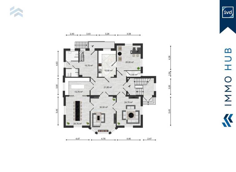 Villa zum Kauf 1.280.000 € 10 Zimmer 361,1 m² 775 m² Grundstück Eutritzsch Leipzig 04129