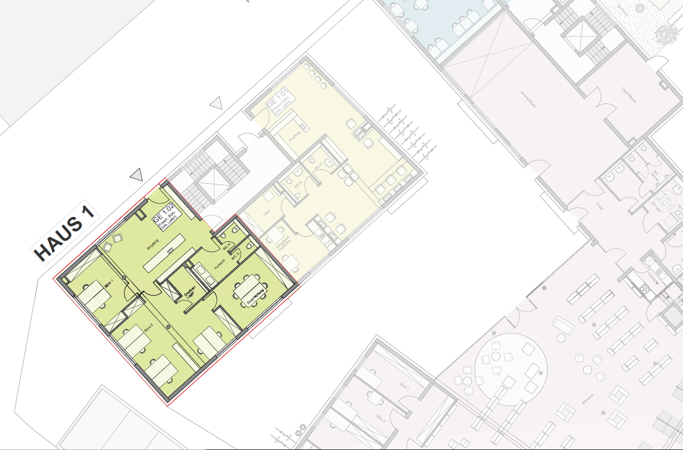 Büro-/Praxisfläche zum Kauf provisionsfrei 427.000 € Beutelsbach Weinstadt 71384