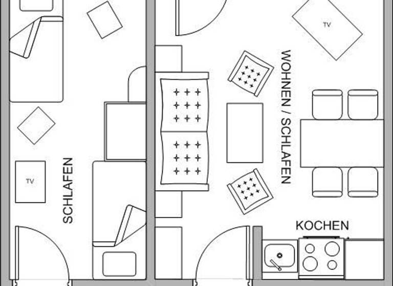 Wohnung zum Kauf provisionsfrei 229.000 € 2 Zimmer 45 m² Döse Cuxhaven 27476