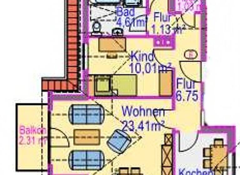 Wohnung zur Miete 490 € 3 Zimmer 76 m² 1. Geschoss frei ab 01.07.2026 Schumacherstr. 6 Bad Bederkesa Geestland 27624