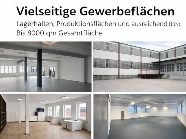 Lagerhalle zur Miete provisionsfrei 5.000 m² Lagerfläche Weidhausen 96279