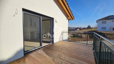 Wohnung zur Miete - Neubau 1.125 € 4 Zimmer 84 m² Dachgeschoss Heining Passau 94036