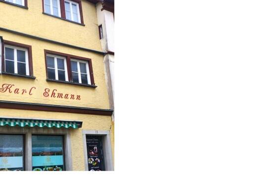 Stadthaus zum Kauf provisionsfrei 130.000 € 6 Zimmer 150 m² 70 m² Grundstück Hafengasse 11 Rothenburg Rothenburg ob der Tauber 91541