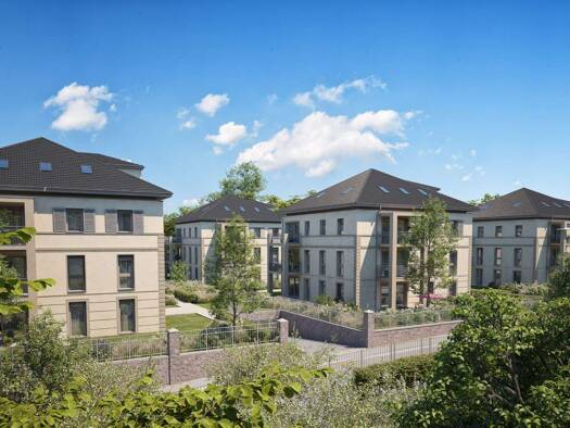 Terrassenwohnung zum Kauf - Erstbezug provisionsfrei 469.726 € 3 Zimmer 74,1 m² Geschoss 1/3 Radebeul 01445