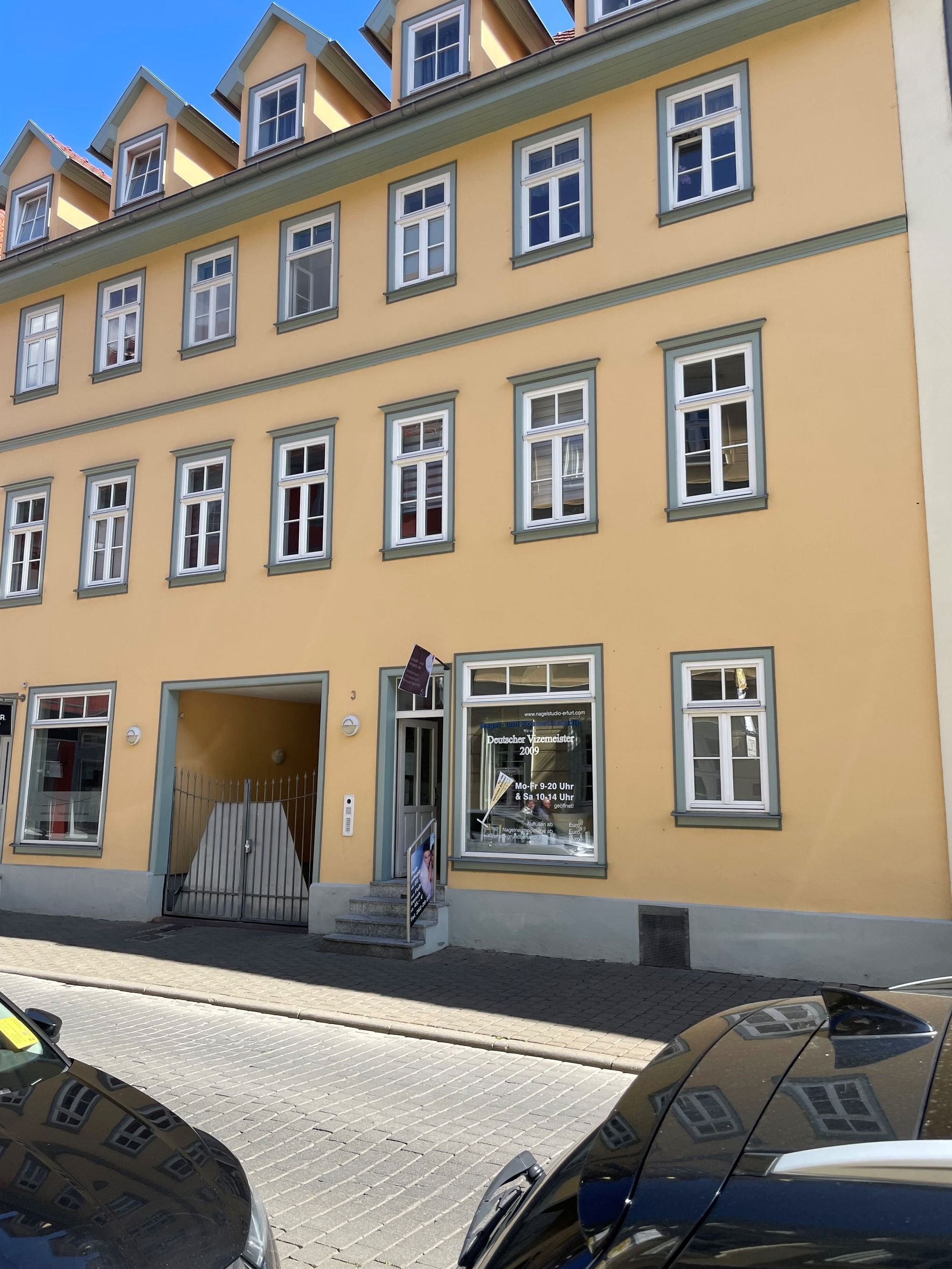 Bürogebäude zur Miete 800 € 53 m²<br/>Bürofläche Futterstraße 3 Altstadt Erfurt 99084