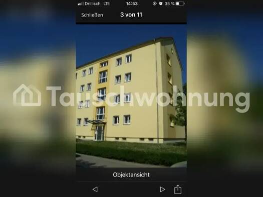 Wohnung zur Miete Tauschwohnung 320 € 2 Zimmer 48 m² 3. Geschoss Gruna Dresden 01277