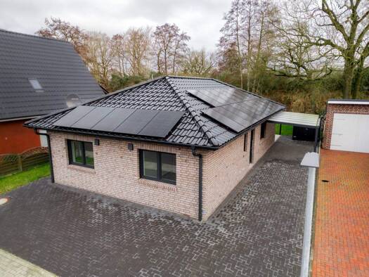 Bungalow zum Kauf - Erstbezug 365.000 € 3 Zimmer 98 m² 465 m² Grundstück Ihrhove Westoverledingen 26810