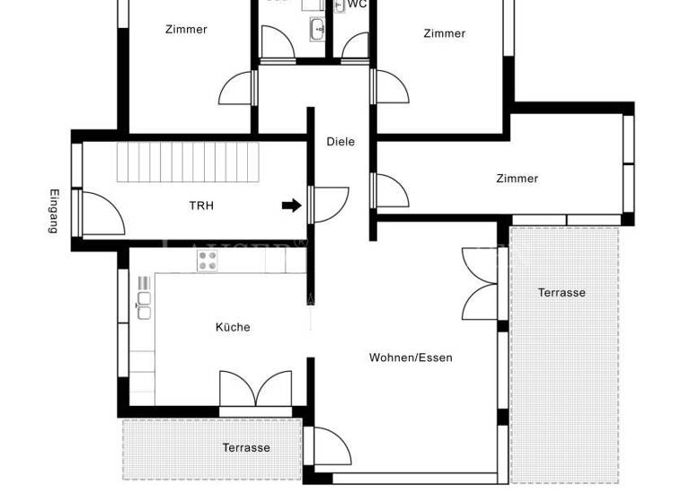 Wohnung zur Miete 2.300 € 4 Zimmer 118 m² EG Vaihingen Stuttgart 70563