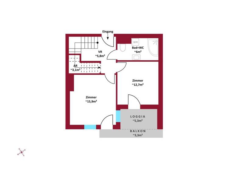 Wohnung zum Kauf 435.000 € 3 Zimmer 88 m² Wien 1110