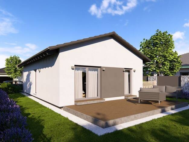 Bungalow zum Kauf provisionsfrei 365.229 € 2 Zimmer 66,9 m² 469 m² Grundstück Falkensee 14612