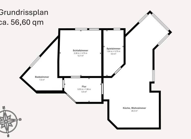 Wohnung zum Kauf 269.000 € 2,5 Zimmer 59,6 m² frei ab 22.02.2026 Blaichach 87544