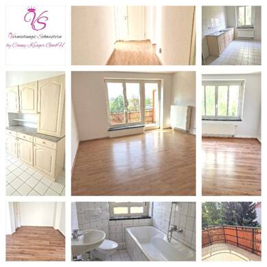Wohnung zur Miete 310 € 2 Zimmer 54,8 m² 3. Geschoss frei ab sofort Zschopauer Straße 125 Lutherviertel 221 Chemnitz 09126