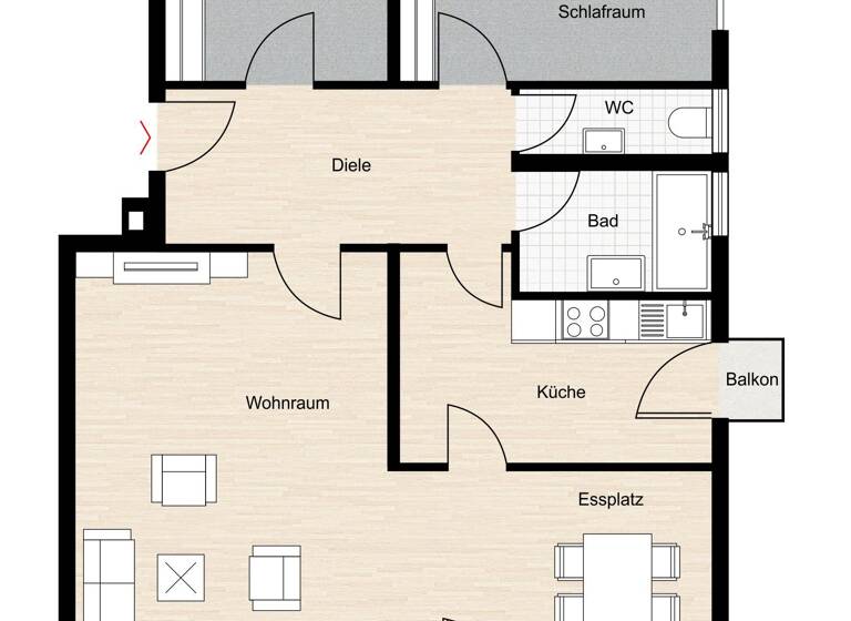Wohnung zum Kauf 310.000 € 3,5 Zimmer 83 m²<br/>Wohnfläche Leinfelden Leinfelden-Echterdingen 70771